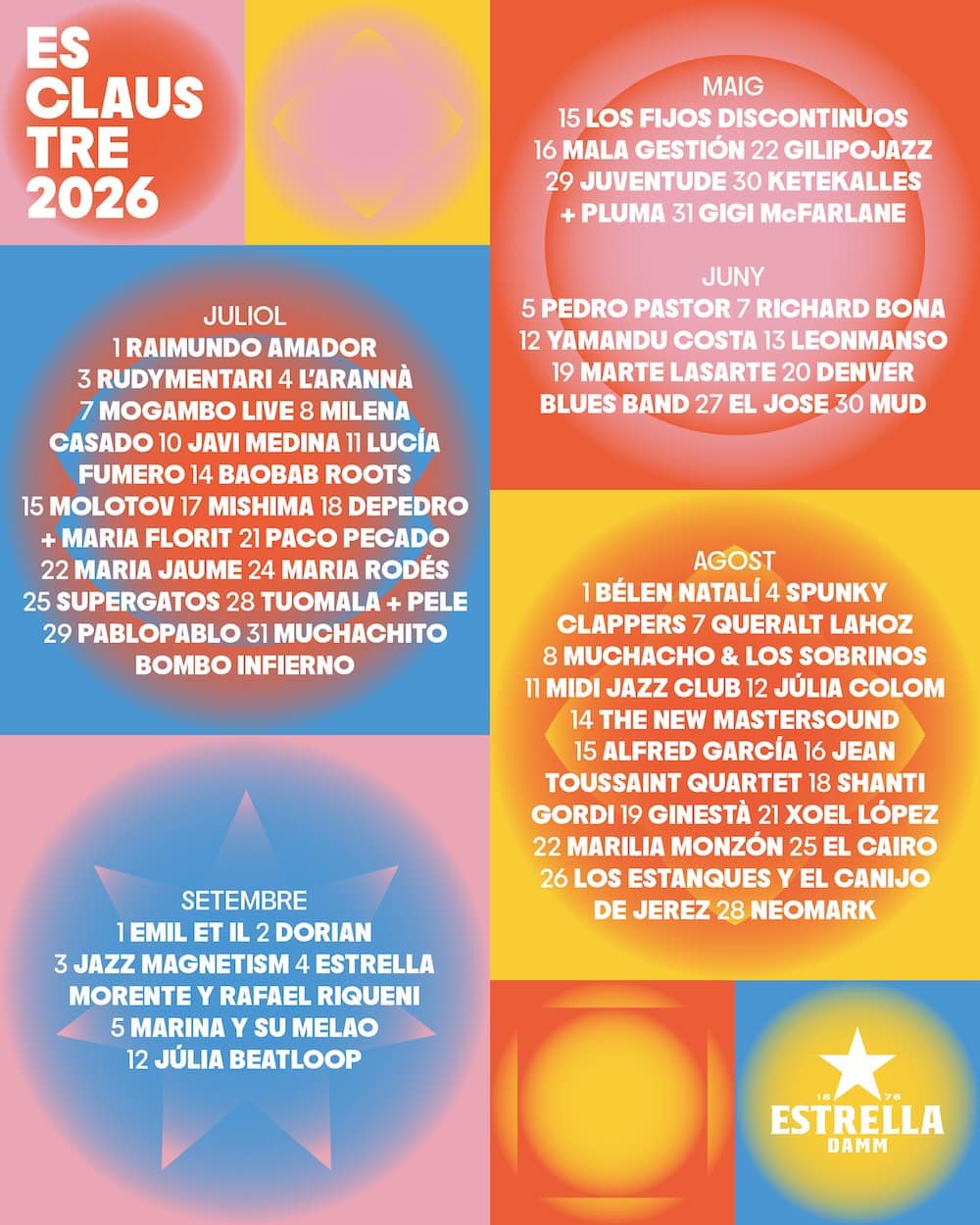 Cartell Gràfic Es Claustre 2026