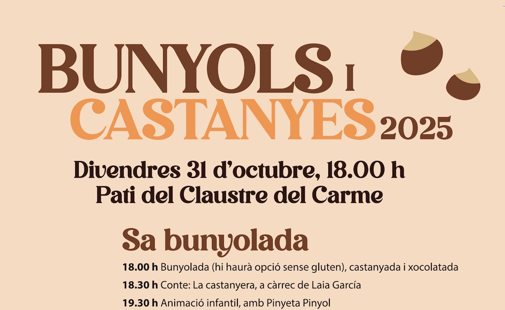 Castanyada i Bunyolada Es Claustre